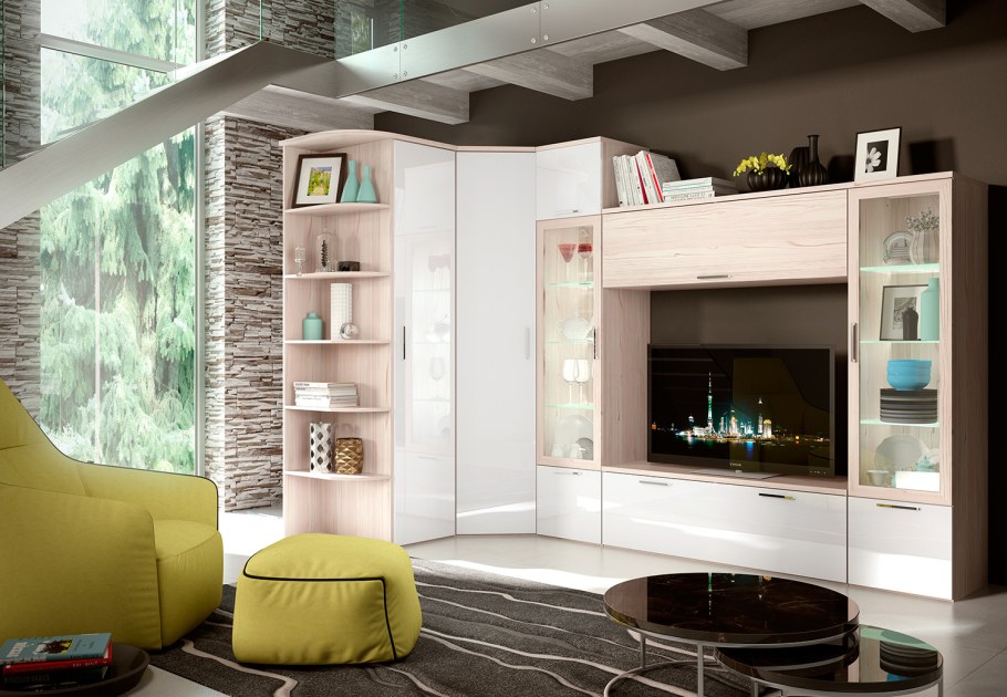 Стенка Шатура Rimini Ice