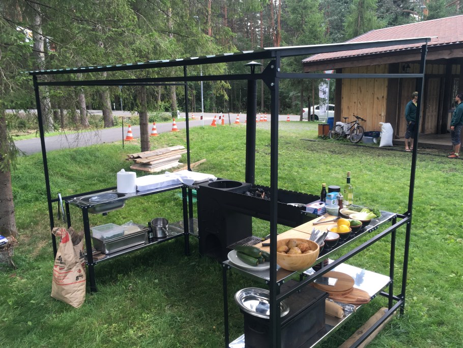 Навес для гриля Firewood 252х249 см