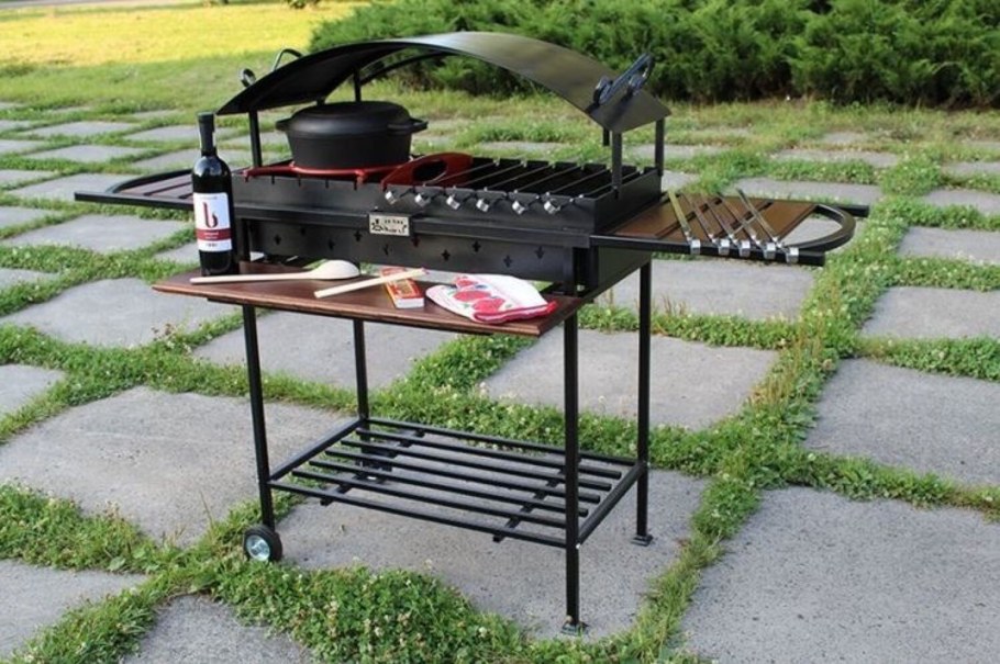 Стол с мойкой gratar Patio p-02