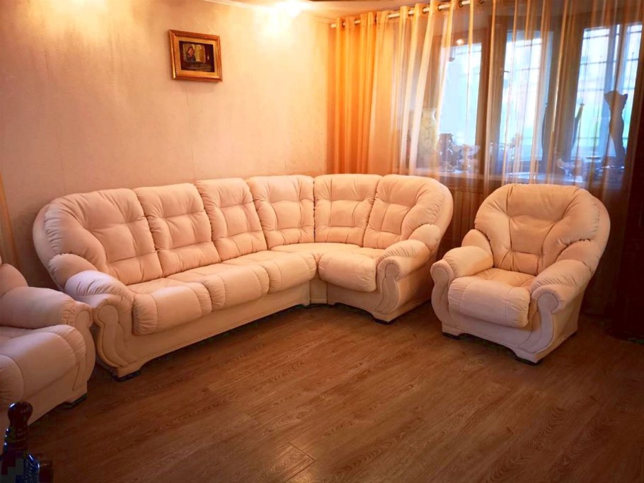 Перетяжка мебели в антивандальную ткань