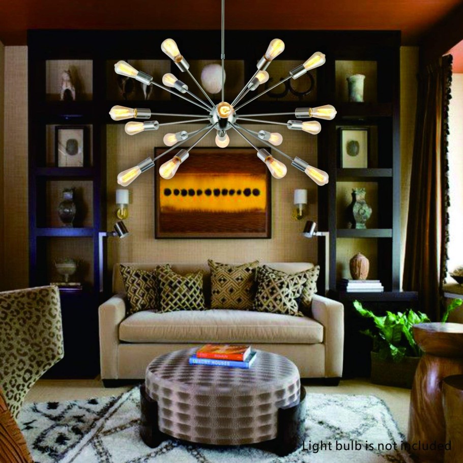 Креативное освещение комнаты