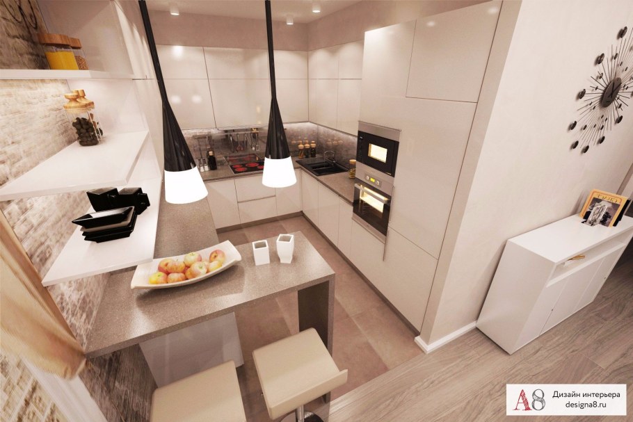 Дизайнерские квартиры распашонки