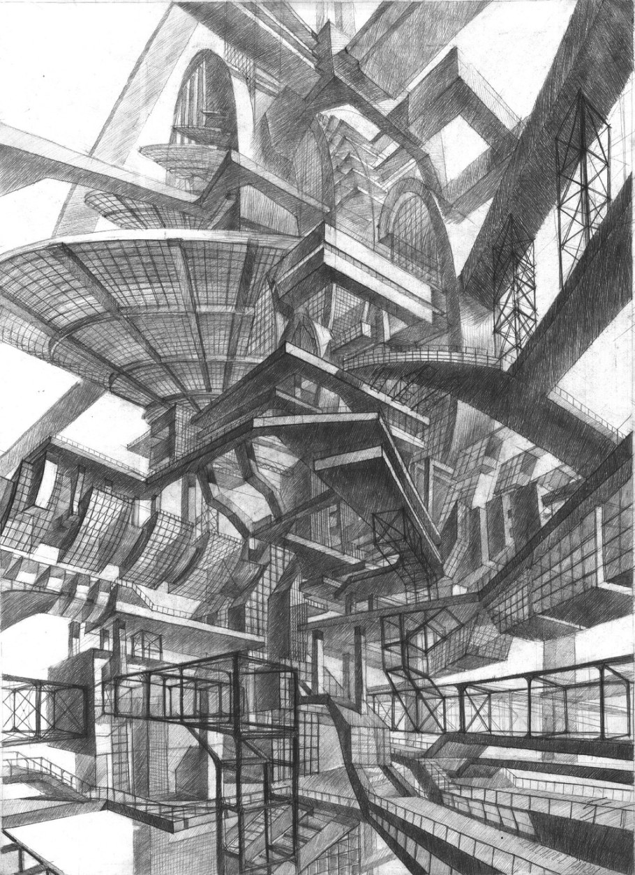 АРХИГРАФИКА архитектурная фантазия