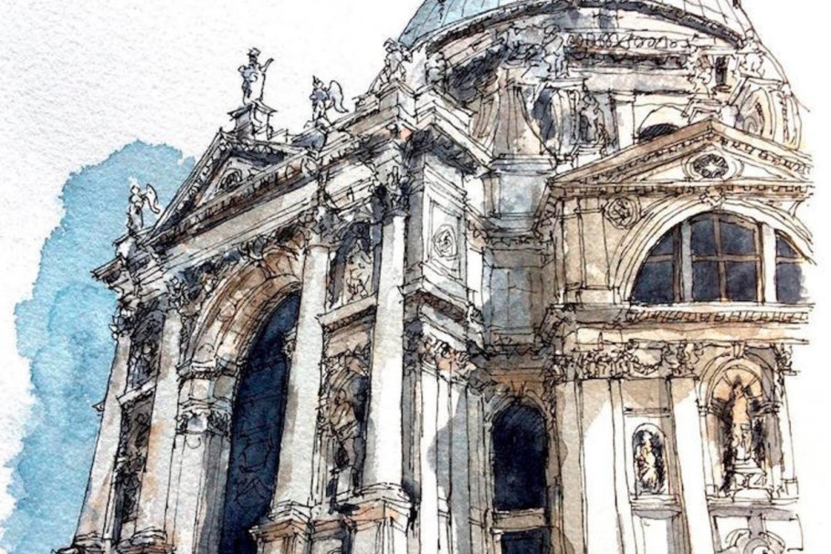 Ренессанс эпоха Возрождения архитектура скетч