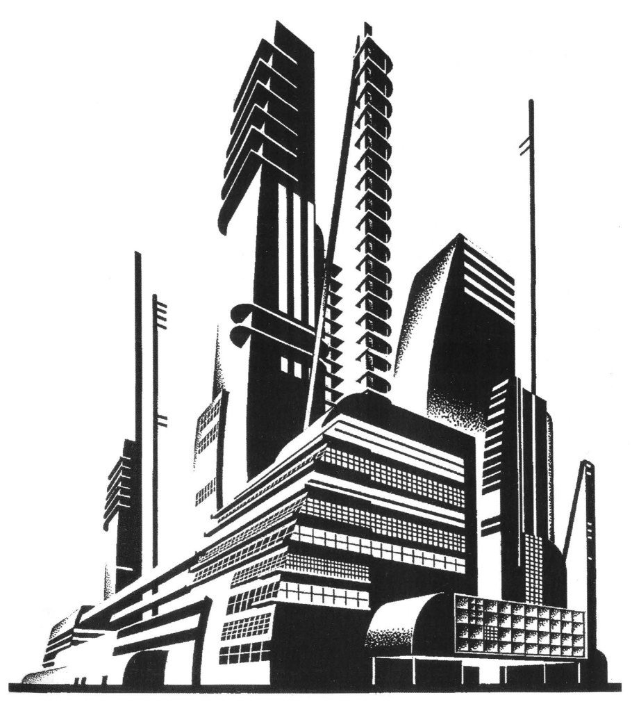 Яков Чернихов архитектурные фантазии