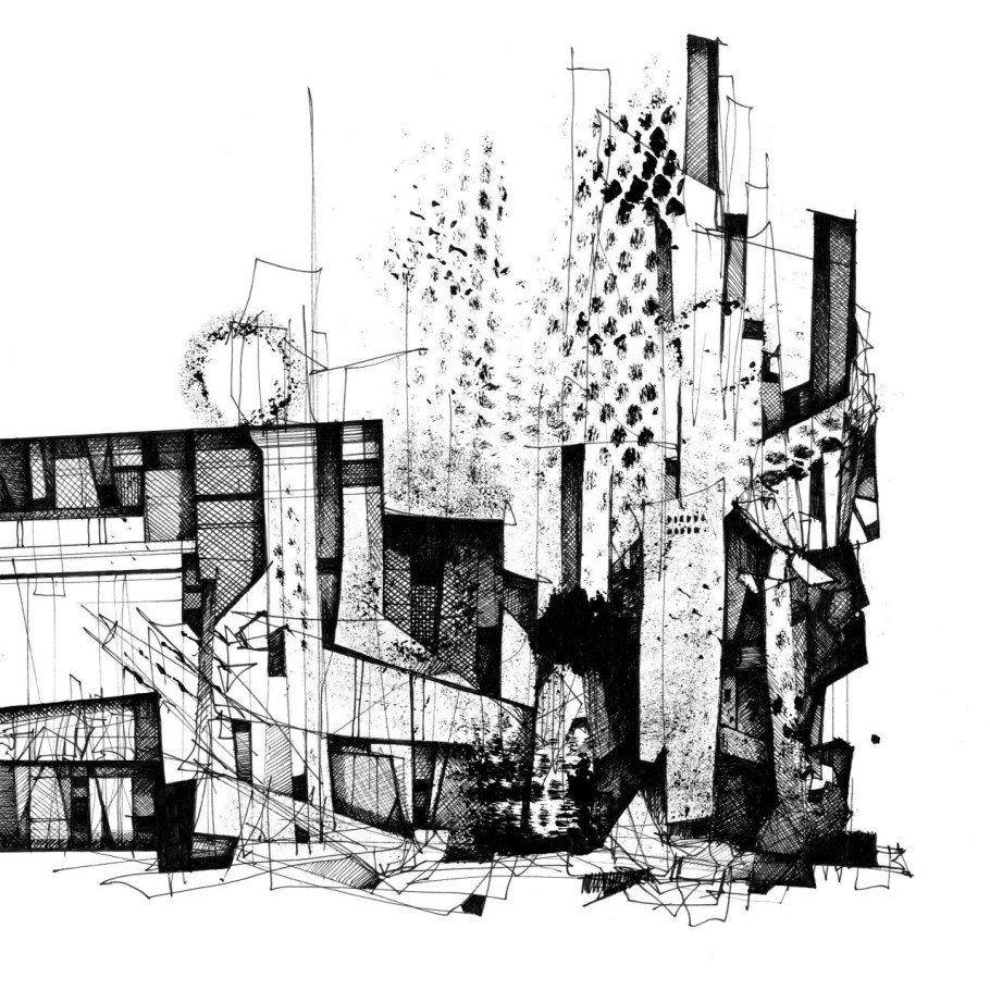 Архитектура в графике