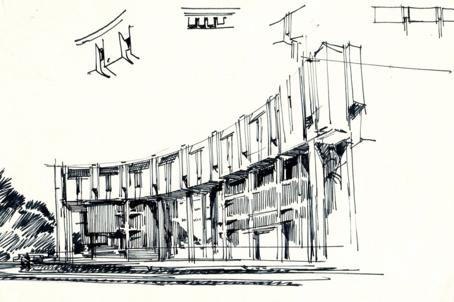 Архитектурная Графика здания