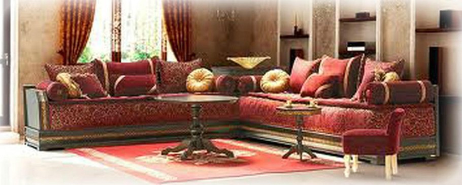 Угловой диван в Восточном стиле