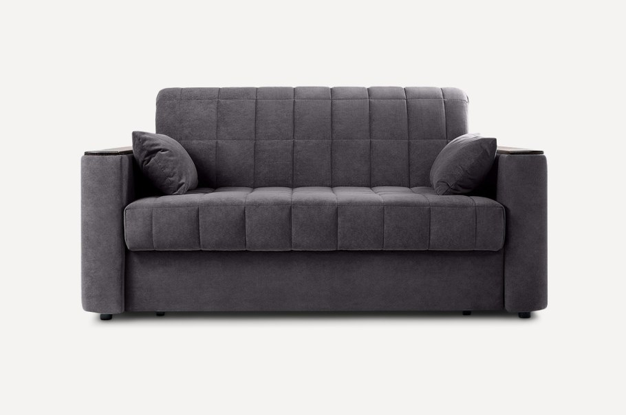 Диван с деревянными подлокотниками Мурано