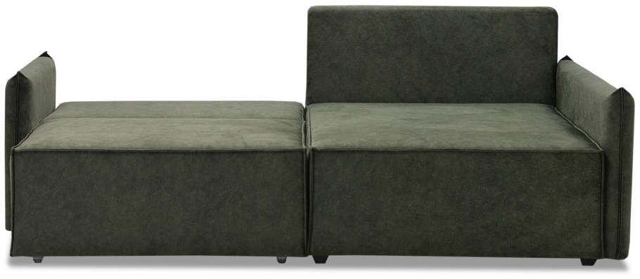 Диван Сайгон с деревянными подлокотниками