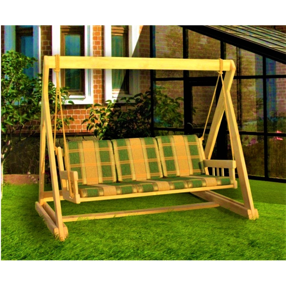 Диван качели Wooden-Swing