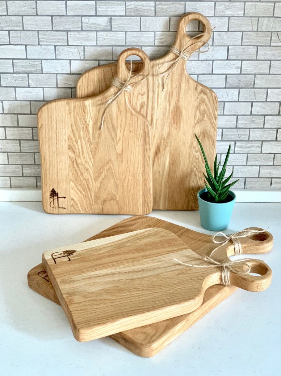 Доска разделочная деревянная