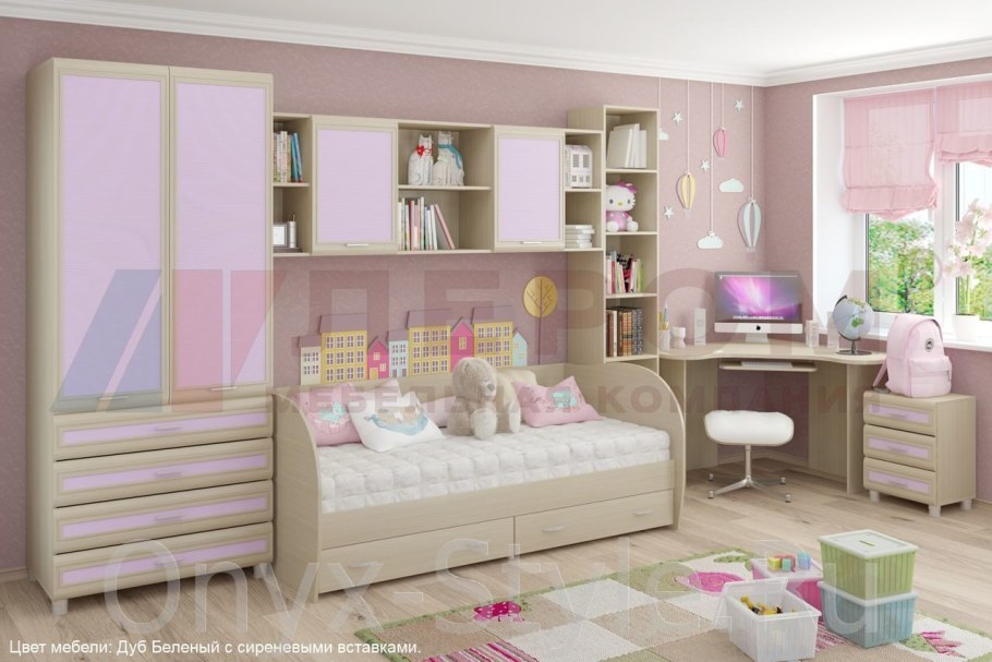 Кухня "Валерия-м страйп" черная