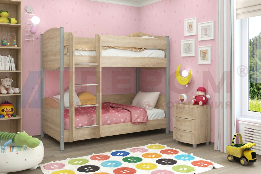 Детская мебель Лером Валерия дуб сонома
