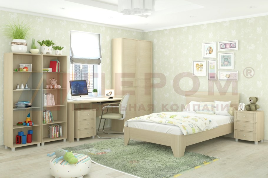 Кровать кр 123 Лером двухъярусная