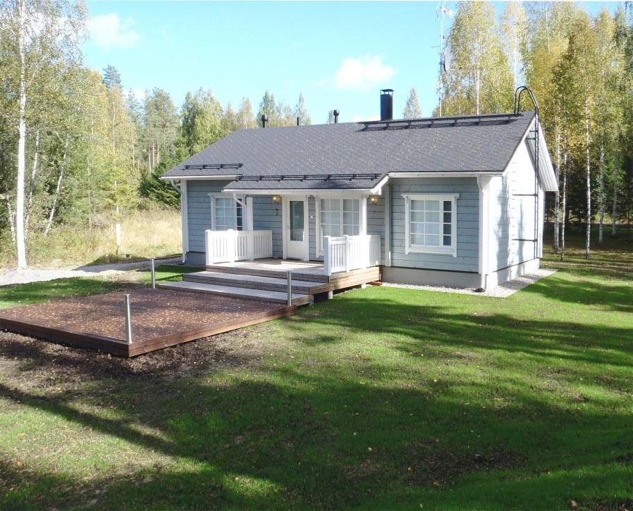 Дачный домик в финском стиле