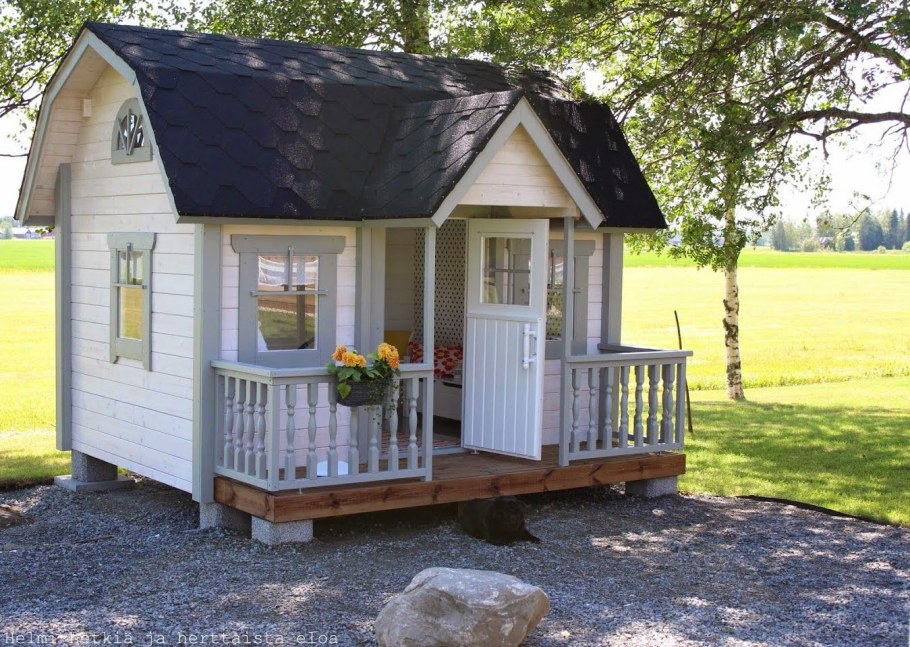 Маленький финский домик для дачи