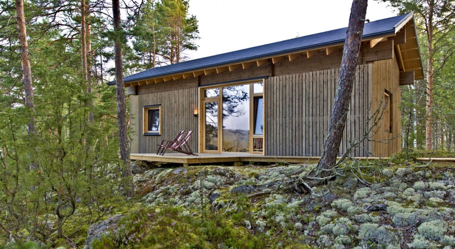 Интерьер дома из бруса 6 на 8