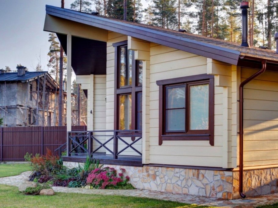 Дачный домик в финском стиле