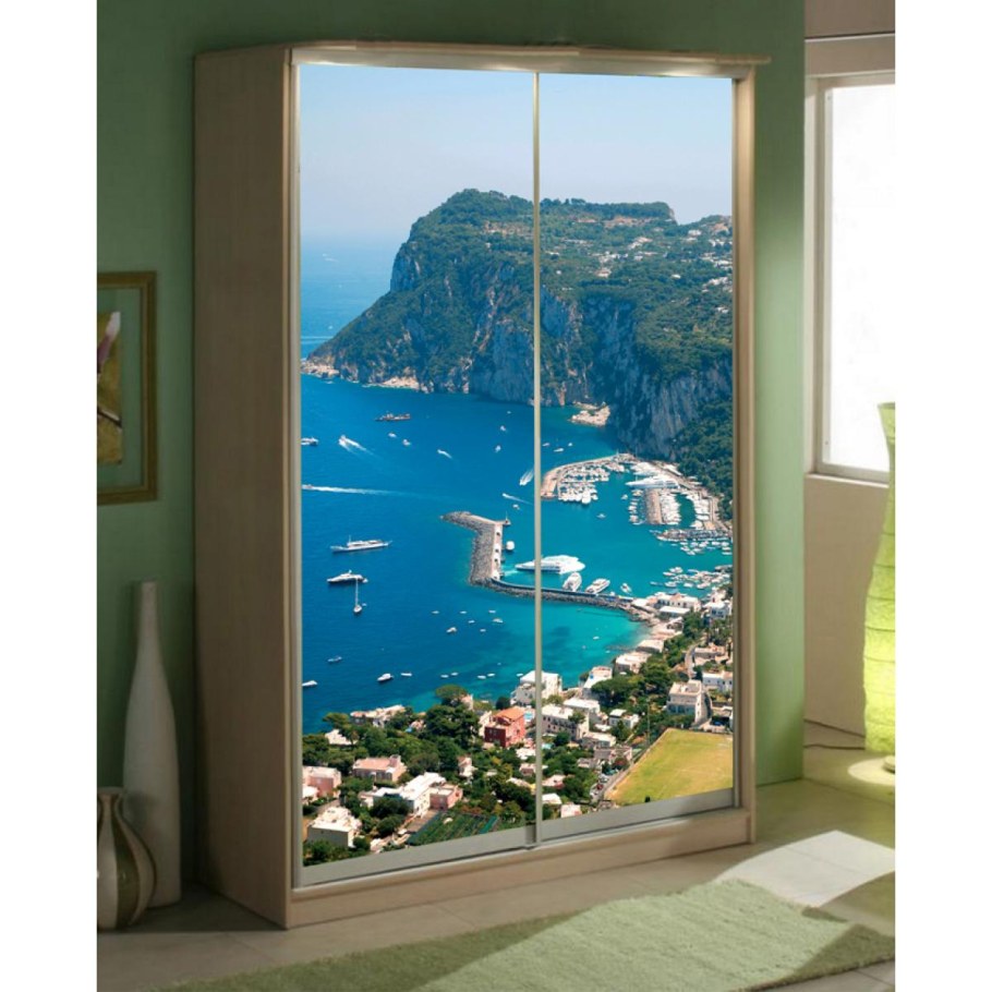 Шкаф купе с фотопечатью