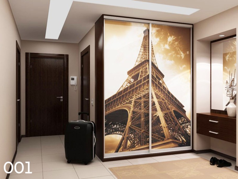 Шкаф купе с фотопечатью