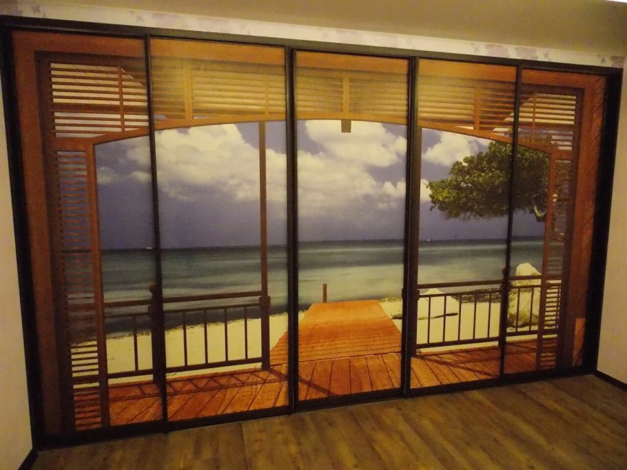 Фотопечать вид из окна