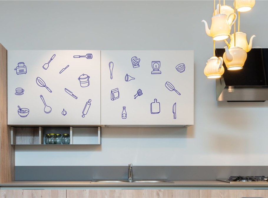 Наклейка - кухня