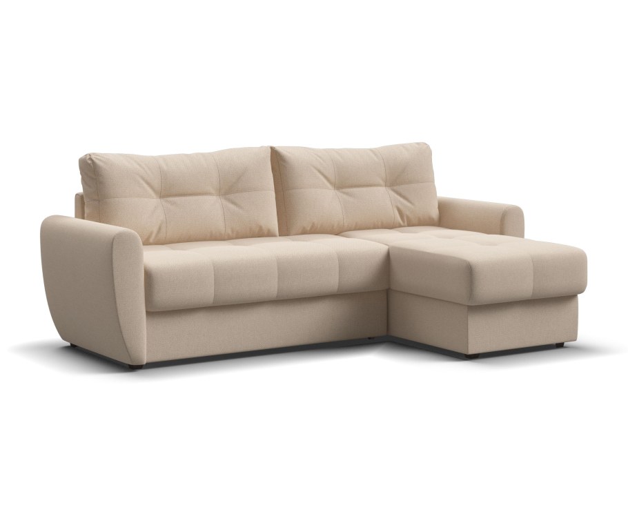 Закругленные подлокотники на диване