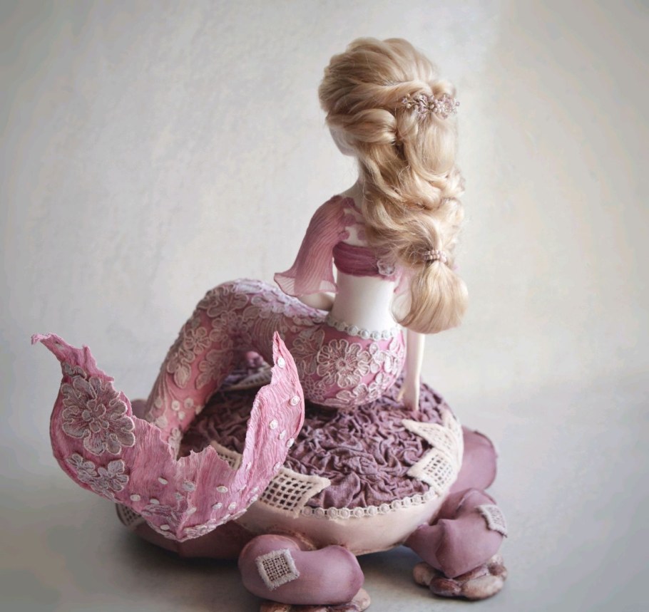 Тряпичная кукла Русалка