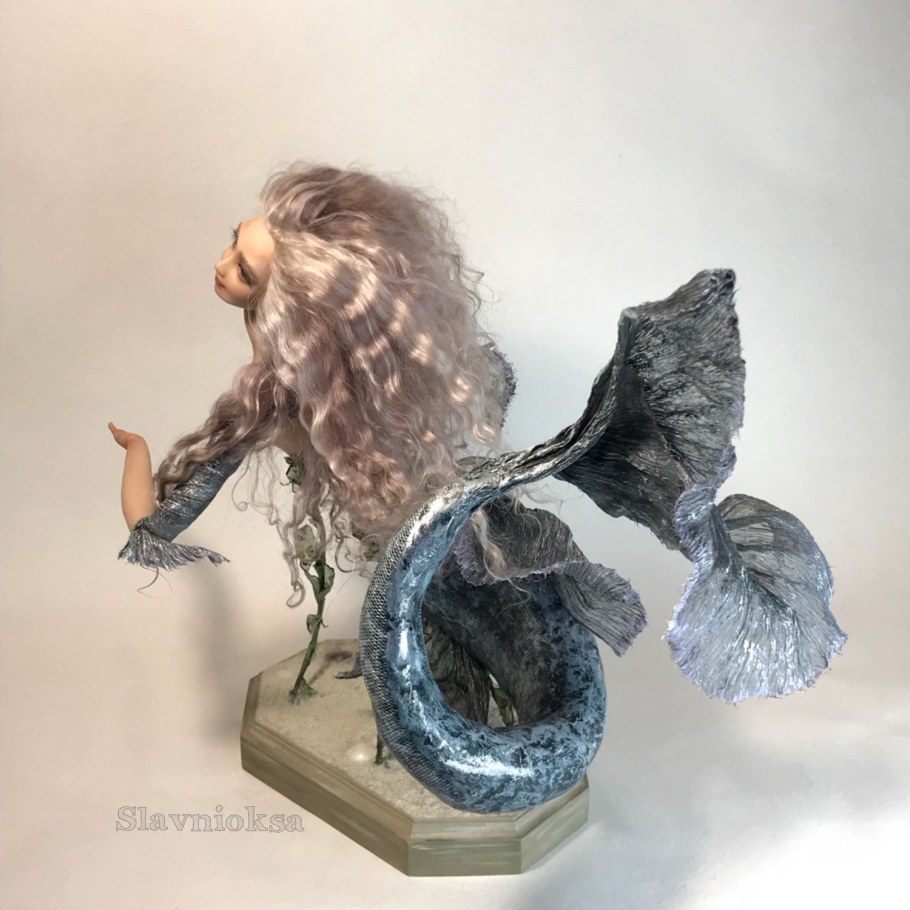 Как слепить русалку