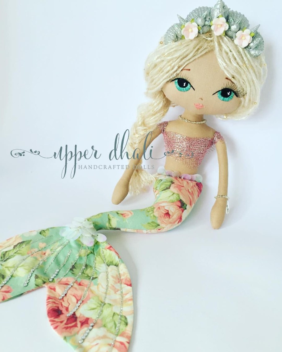 Интерьерные куколки русалки