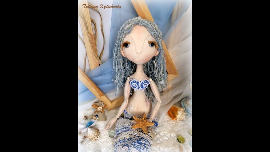 Текстильная кукла Эльвира Шиленко