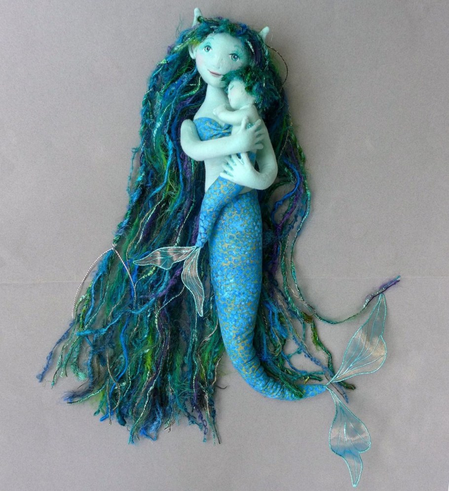 Тряпичные куклы - Русалочка