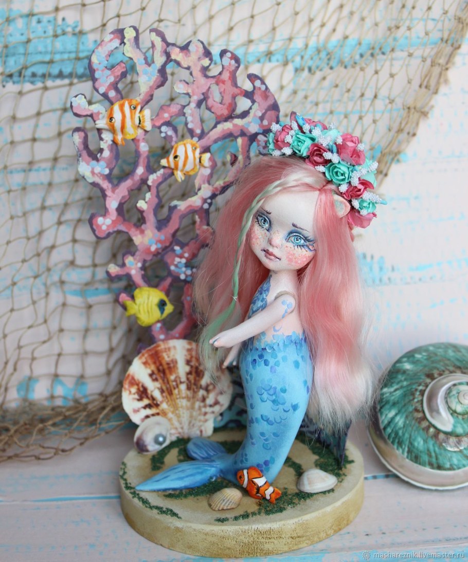 Авторские куклы русалки
