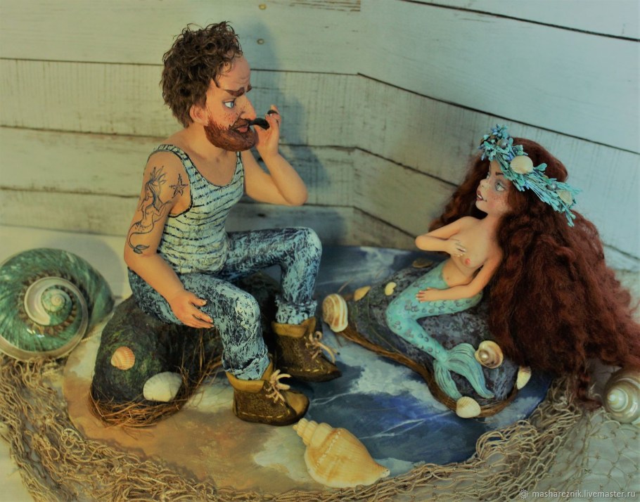 Кукла Тильда Русалка