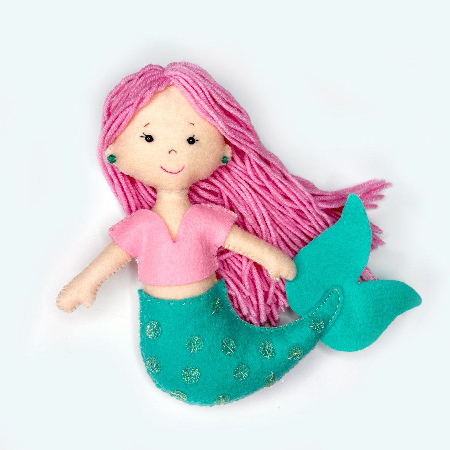 Куколка Русалочка интерьерная кукла