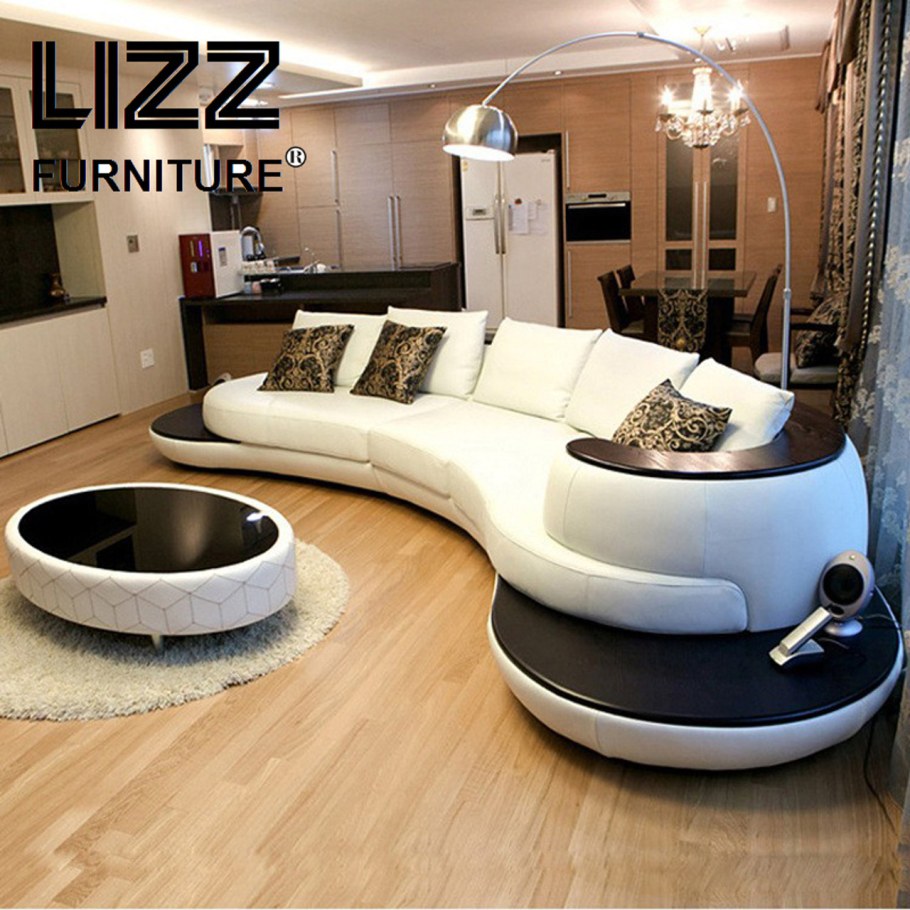 Диван полукруглый