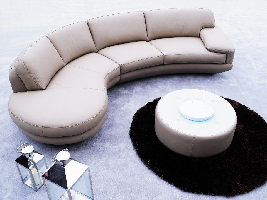 Модульный округлый диван