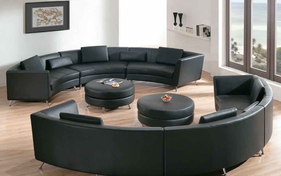 Диван полукруглый