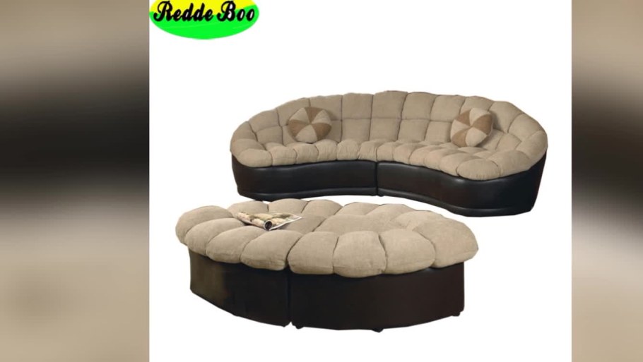 Диван полукруглый раскладной