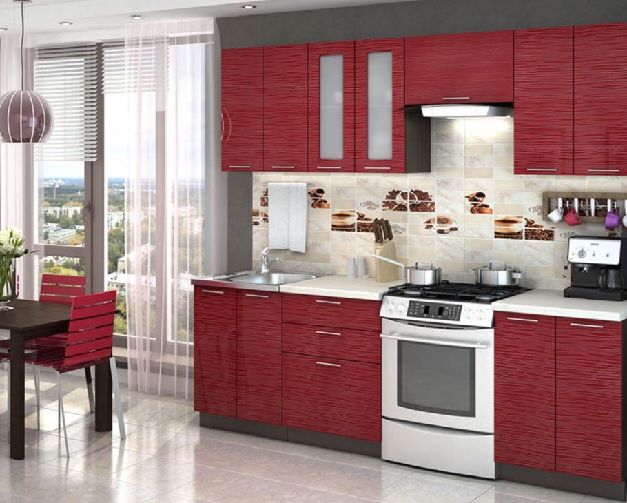 Кухня Верона ясень золото Сурская