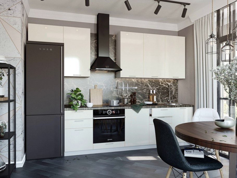 Кухня Модена бирюза Стендмебель