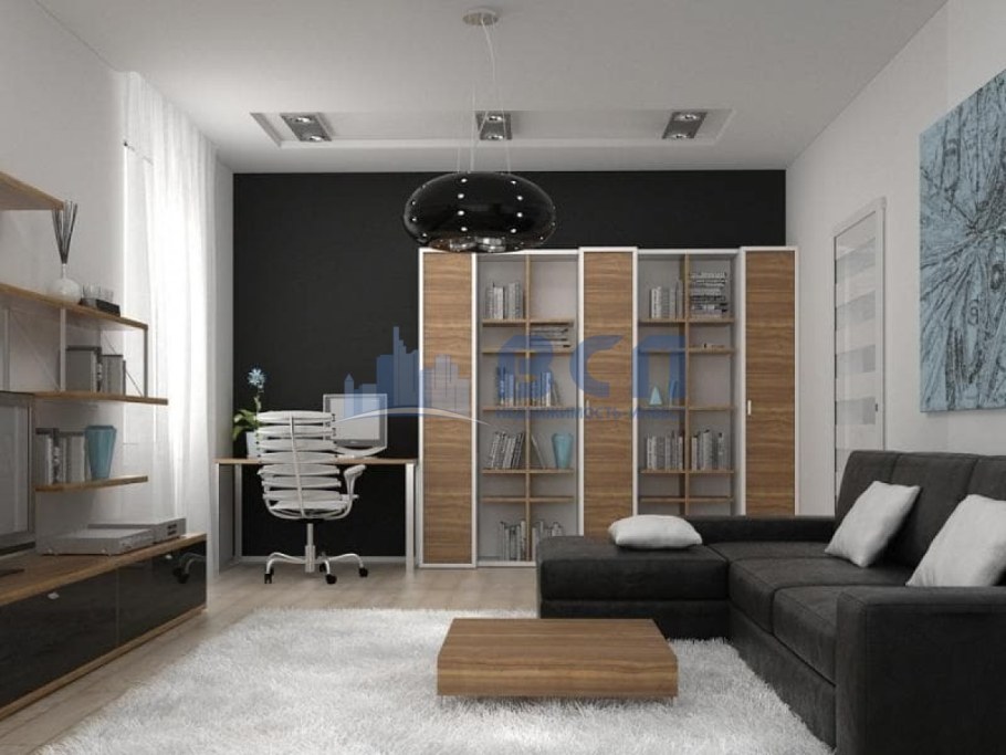 Интерьер гостинной 18кв м