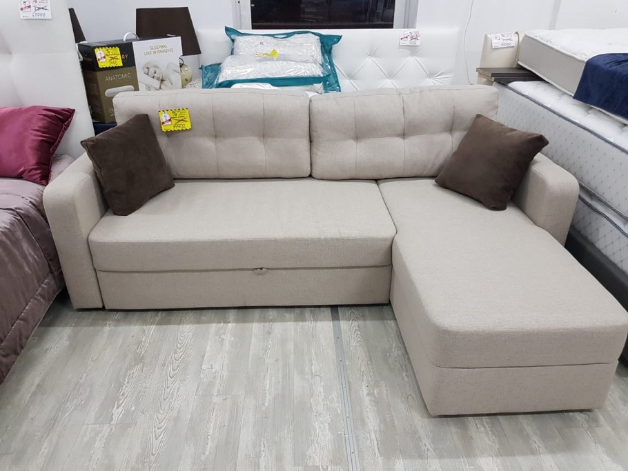 Ascona диван кровать угловой Loko Casanova Seawave