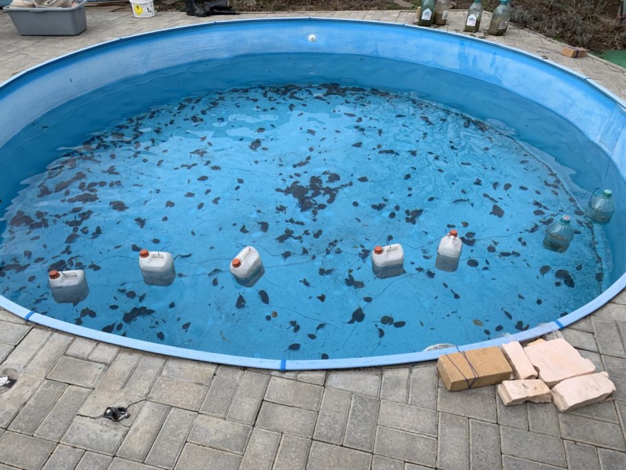 Консервация бассейна на зиму