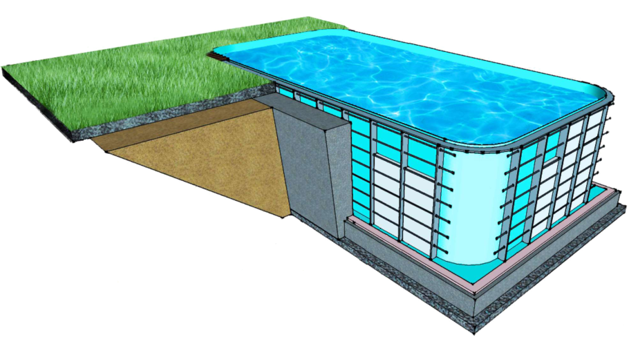 Теплоизоляция бетонного бассейна