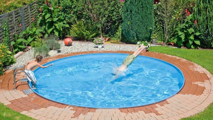 Вкопанный бассейн Интекс