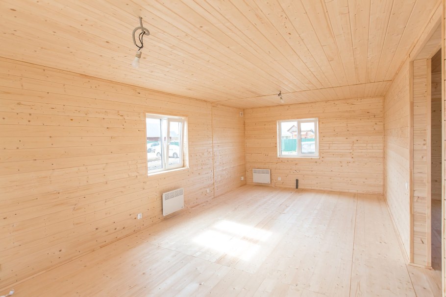 Внутренняя отделка каркасного