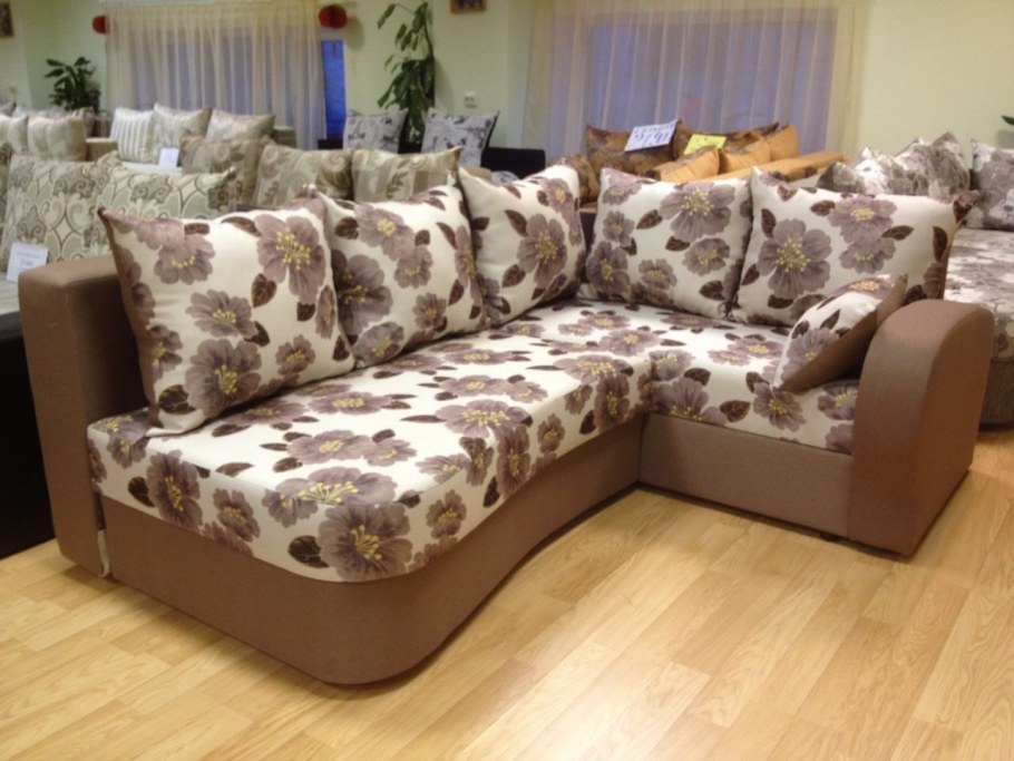 Диван Берн Люкс серый велюр