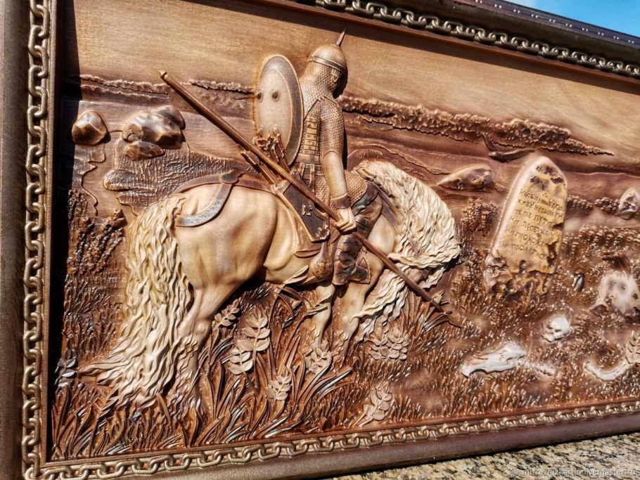 Панно Витязь на распутье